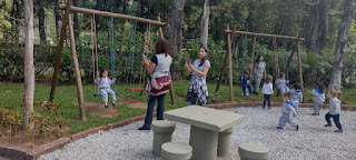 Centro Pedagógico Rocha Falcão realizam atividade de plantio de hortaliças