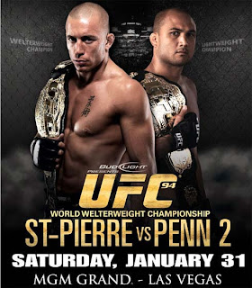 UFC 94 Georges St. Pierre vs BJ Penn World Welterweight Championship