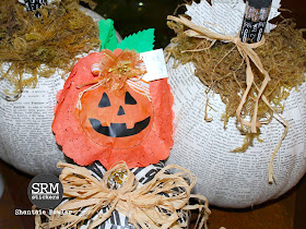 SRM Stickers - Halloween Doily Tutorial Treat by Shantaie - #srmstickers #stickers #halloween #doilies #punchedpieces