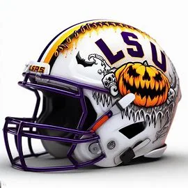 LSU Tigers Halloween Concept Helmets