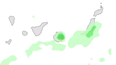 Lluvia para esta tarde en Gran Canaria, 18 septiembre 