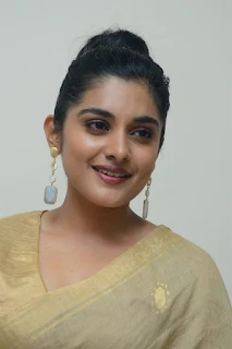 Actress Nivetha Thomas Stills at Darbar Movie Pre Release