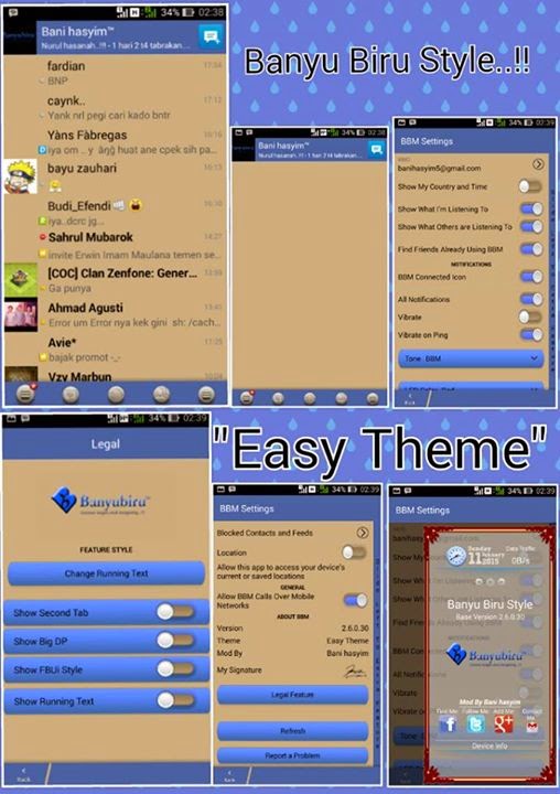 BBM Mod Themes Easy