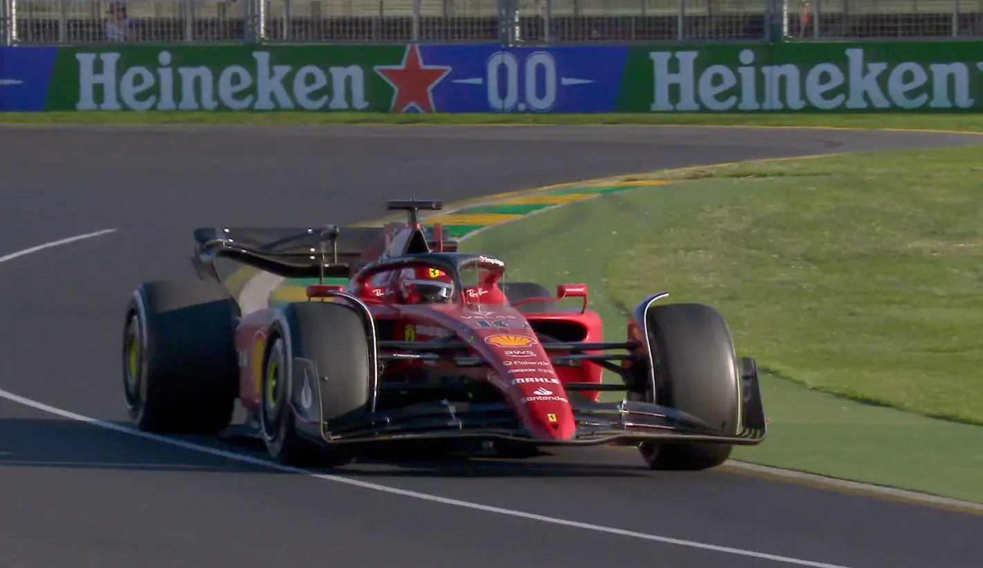 Charles Leclerc vince il gran premio d'Australia 2022