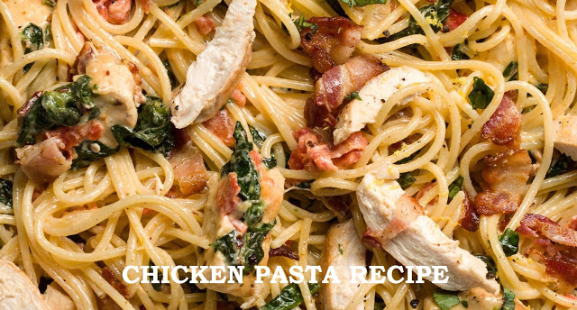 CHICKEN PASTA RECIPE - Let's Eat