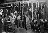 Child Factory Workers, a photograph by Lewis Hine.