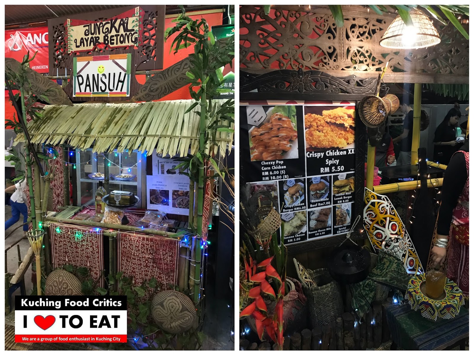 Kuching Food Critics: Rumah Asap Tabuan Dayak @ Jalan 