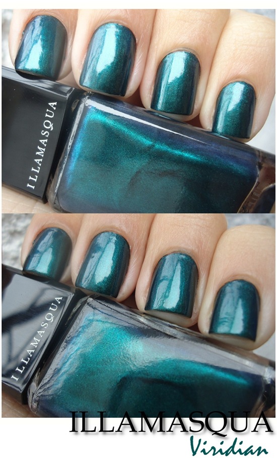 Illamasqua Nail Varnish - Viridian (2)