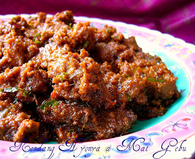 RCS: Resepi Rendang Daging Hitam Padang