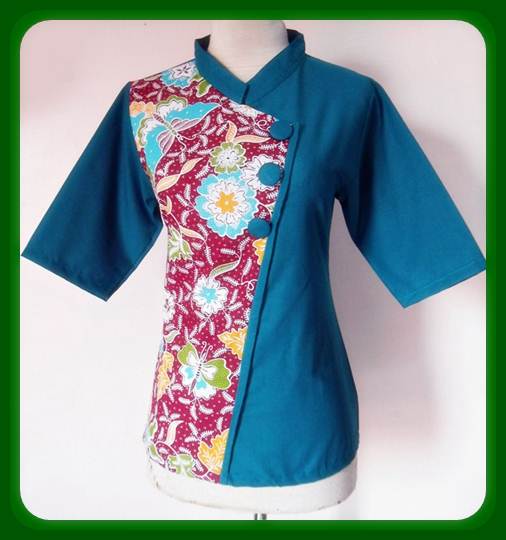 Yang baru Model baju batik wanita modern cantik Yang baru Model baju batik wanita modern cantik