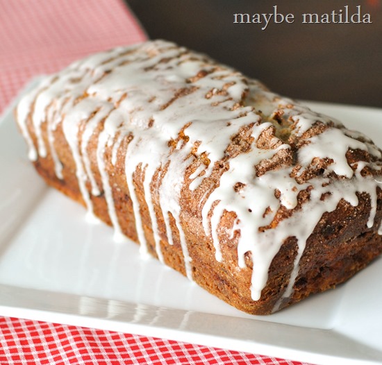 Cinnamon Swirl Banana Bread Recipe