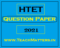 image: HTET Question Paper 2021 Level-1, 2 & 3 @ TeachMatters