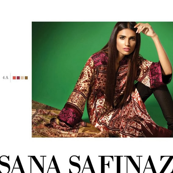 Sana Safinaz Pure Silk Collection 2013-14