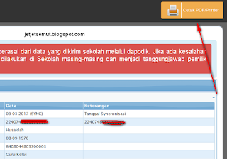 cetak halaman info gtk 