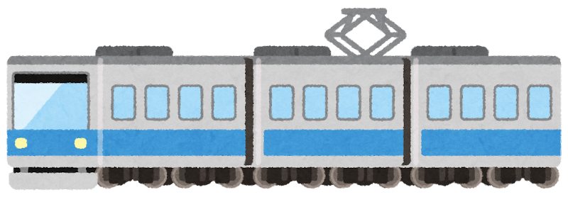 いろいろな色の電車のイラスト かわいいフリー素材集 いらすとや