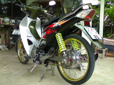 motorcycle ros Honda Wave 125 Thai modify style