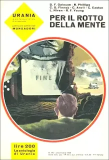 La copertina di Per il rotto della mente - Urania 447
