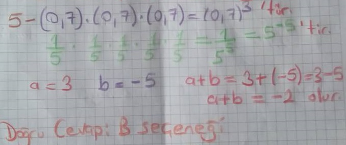 2015-2016 TEOG 1. DÖNEM Çıkmış Matematik Soruları ve Çözümleri