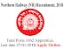 Northern Railway (NR) Recruitment, 2018 Total Posts 3162 Apprentice.Last date 27-01-2018 Apply Online