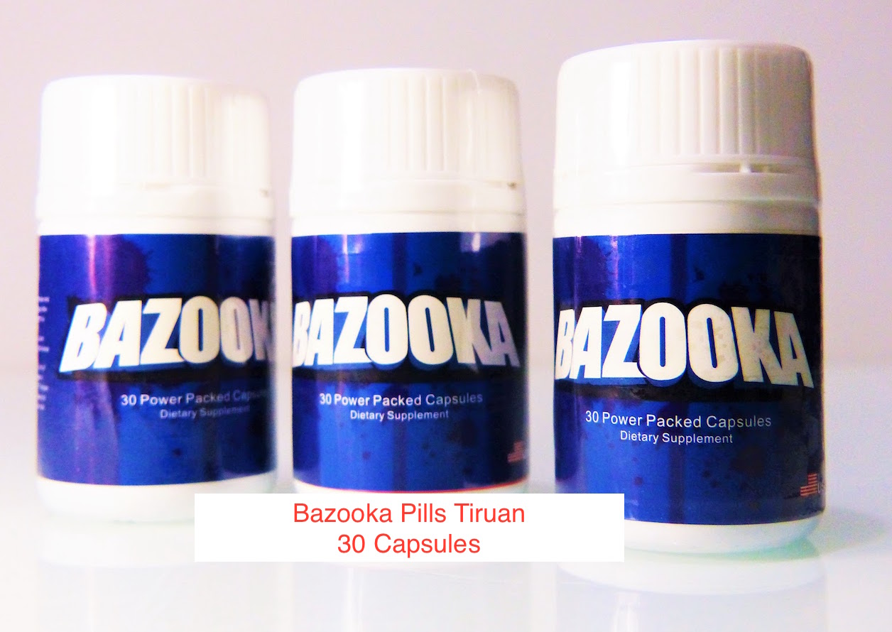 Bazooka Pills Original - Lagi Power Dari Vimax - Adamdanhawa2u
