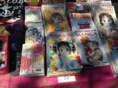Flea Market in Barcelona, Alternative Fashion - Photo