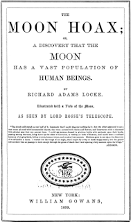 Moon Hoax 1859 NY William Gowans, Richard Adams Locke