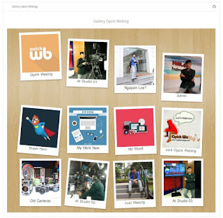 Cara Membuat Gallery di Blog