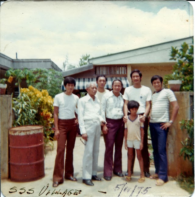 Lolo Marciano & his boys in Marikina