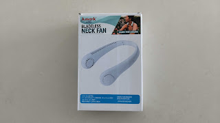 The Amark Vita Bladeless Neck Fan box