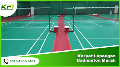 Karpet Lapangan Badminton Murah