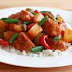 SWEET AND SOUR RICE WITH CHICKEN