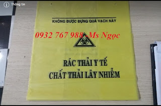 bao đựng rác thải y tế