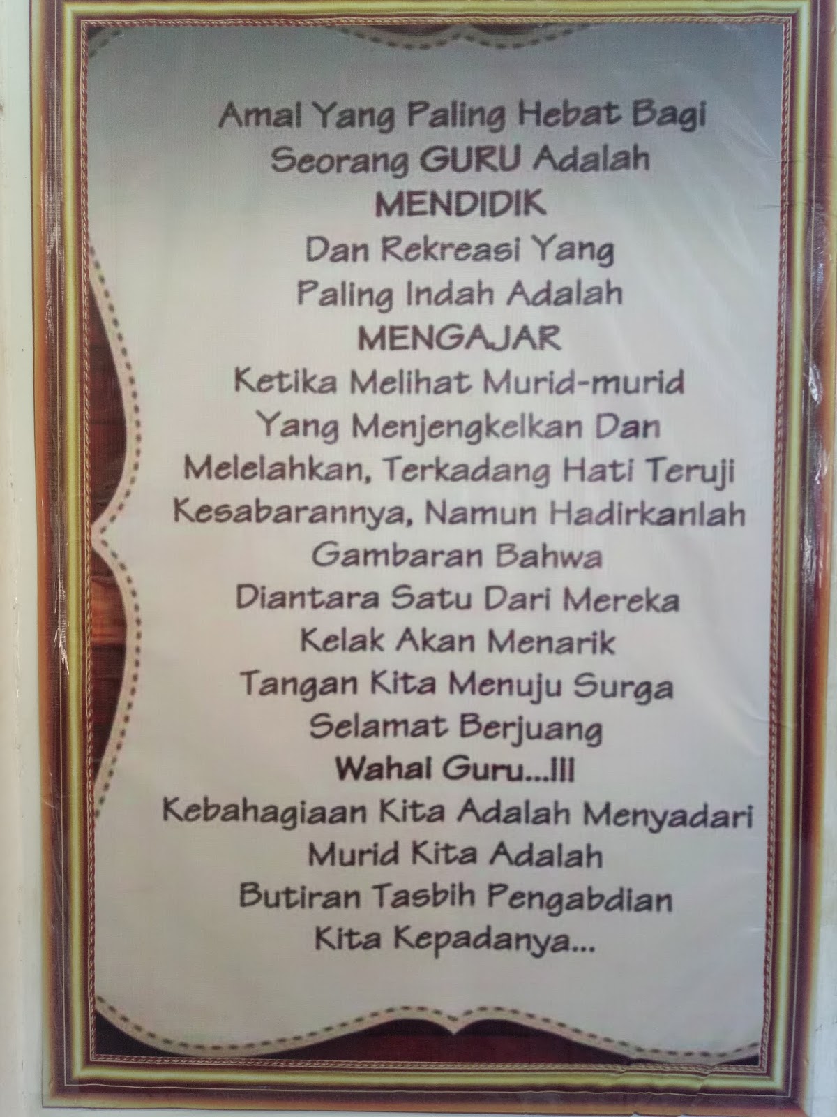 Kata Mutiara Guru Kepada Murid Cikimmcom