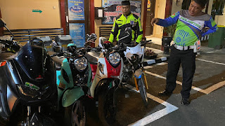 Dari Hasil Tim Gabungan Satuan Lalulintas Polres Soppeng Berhasil Menindaki 4 Kendaraan Roda 2 Balap Liar