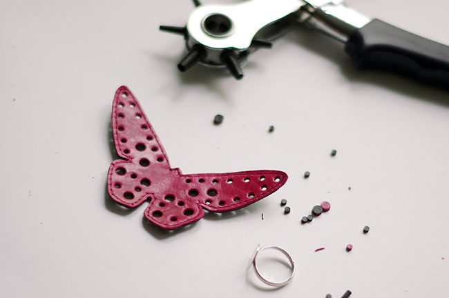 DIY Leather Butterfly Tutorial