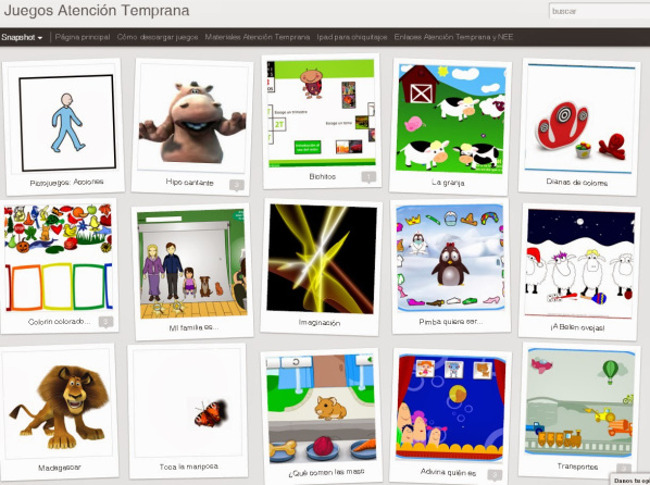JUEGOS ATENCIÓN TEMPRANA