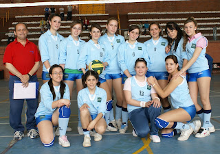 Equipo femenino voleibol Constantina