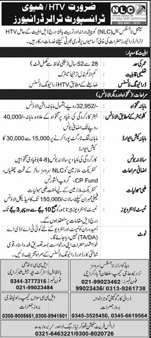 NLC Jobs 2022 Advertisement