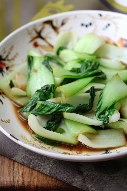 Stir-Fried Garlic Shanghai Bok Choy