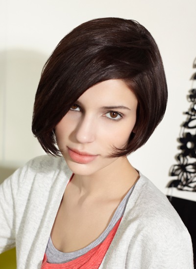 Short Haircuts For Round Faces And Thick Hair. short hairstyle for round