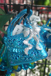 Blue Purse Ornament