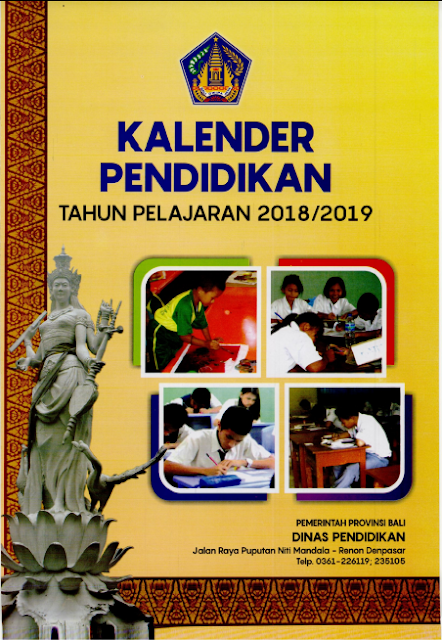  Update Kalender Pendidikan Provinsi Bali Tahun Pelajaran  KALENDER PENDIDIKAN PROVINSI BALI TP  2019/2020 DAN TP 2018/2019