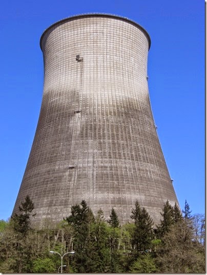IMG_1769 Trojan Nuclear Power Plant Cooling Tower on April 22, 2006
