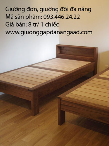 giường đơn, giường đôi đa năng