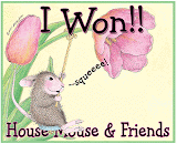 Won the House Mouse challenge