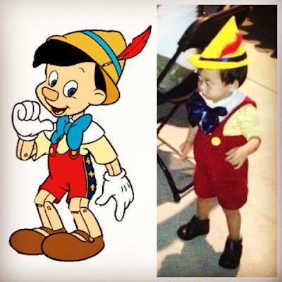 Pinocchio Halloween Costume for Kids Infant Baby Toddler