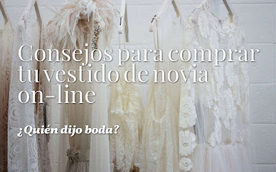 Consejos para comprar tu vestido de novia on-line