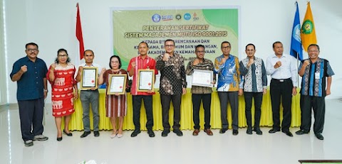 Biro di Universitas Nusa Cendana Telah Resmi Menerima SMM ISO 9001:2015