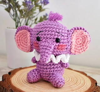 PATRON GRATIS ELEFANTE AMIGURUMI 53983