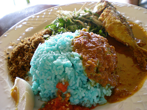Nasi Kerabu Kelantan  Koleksi Resepi Emak